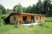 Bungalow-Ansicht von außen